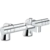 Grohe Mitigeur baignoire thermostatique Precision Get + Colonnettes Luxe chromé* Robinet De Baignoire