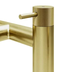 GoodHome Mitigeur bain douche + douchette, laiton doré, Owens