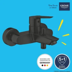 Grohe Mitigeur bain douche mécanique Start noir