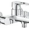 Grohe Mitigeur bain/douche 2 trous StartLoop en laiton coloris chromé entraxe 150 mm