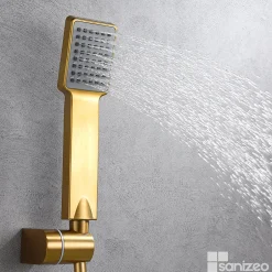 Imex Mitigeur Bain/Douche Anti-Calcaire Or Brossé ART BDAR025-4OC* Robinet De Baignoire