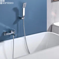 Imex Mitigeur Bain/Douche Anti-Calcaire Chrome ART BDAR025-4* Robinet De Baignoire