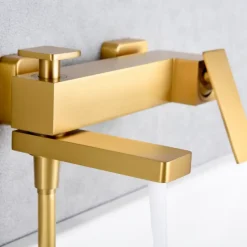 Imex Mitigeur Bain/Douche Anti-Calcaire Or Brossé PISA BDP048-4OC