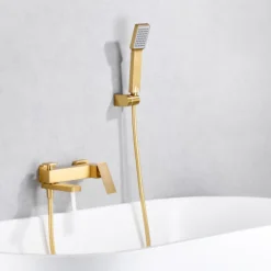 Imex Mitigeur Bain/Douche Anti-Calcaire Or Brossé PISA BDP048-4OC