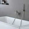 Imex Mitigeur Bain/Douche Anti-Calcaire en Niquel Brossé MONZA BDM039-4NQ