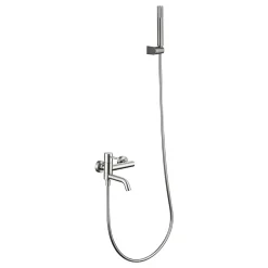Imex Mitigeur Bain/Douche Anti-Calcaire en Niquel Brossé MONZA BDM039-4NQ