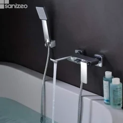 Imex Mitigeur Bain/Douche Anti-Calcaire Chrome FIYI BDF016-4* Robinet De Baignoire