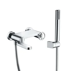 Imex Mitigeur Bain/Douche Anti-Calcaire Chrome OLIMPO BDC033-4* Robinet De Baignoire
