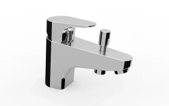 Kramer Mitigeur bain/douche monotrou, chrome, Medio* Robinet De Baignoire