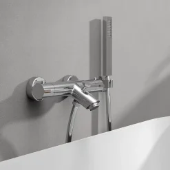 Kramer Mitigeur bain/douche thermostatique mural, chrome, Colors