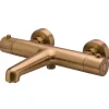 Essebagno Mitigeur bain-douche thermostatique cuivre brossé Luisa* Robinet De Baignoire