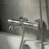 GoodHome Mitigeur bain/douche thermostatique, chrome, Owens