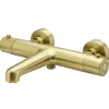 Essebagno Mitigeur bain-douche thermostatique or brossé Luisa