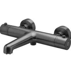 Essebagno Mitigeur bain-douche thermostatique gun métal Luisa* Robinet De Baignoire