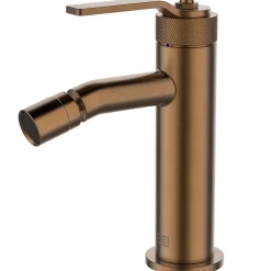 Essebagno Mitigeur bidet bas cuivre brossé Molette