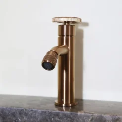 Essebagno Mitigeur bidet cuivre brossé Indus* Robinet De Bidet