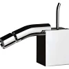 Sanindusa Mitigeur bidet design d'exception WCA livré avec vidage clic-clac chrome* Robinet De Bidet