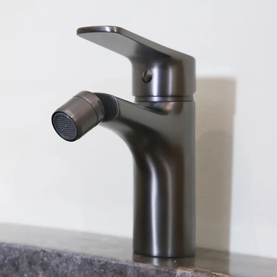 Essebagno Mitigeur bidet Gun Metal Full