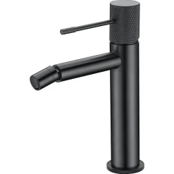 Imex Products Mitigeur bidet monocommande en laiton finition black gun metal avec cartouche ceramique