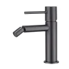 Imex Products Mitigeur bidet monocommande en laiton noir gun metal avec cartouche ceramique et flexibles* Robinet De Bidet