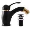 Rav Mitigeur bidet ou WC encastrable SEINA avec douchette en laiton noir mat* Robinet De Bidet