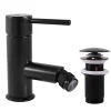Rav Mitigeur bidet SEINA avec bonde en laiton noir
