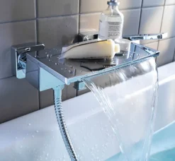 GoodHome Mitigeur de baignoire à effet chute d'eau Abana* Robinet De Baignoire