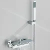 Signature Mitigeur de Baignoire Chrome avec douchette Installation Murale* Robinet De Baignoire