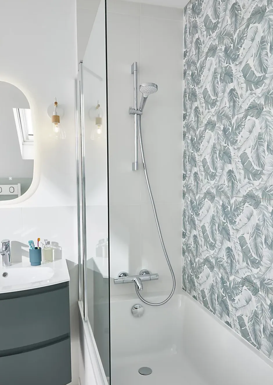 Hansgrohe Mitigeur de baignoire thermostatique chromé Ecostat 1001* Robinet De Baignoire