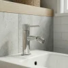 GoodHome Mitigeur de bidet monotrou avec mousseur orientable, chrome, Owens* Robinet De Bidet