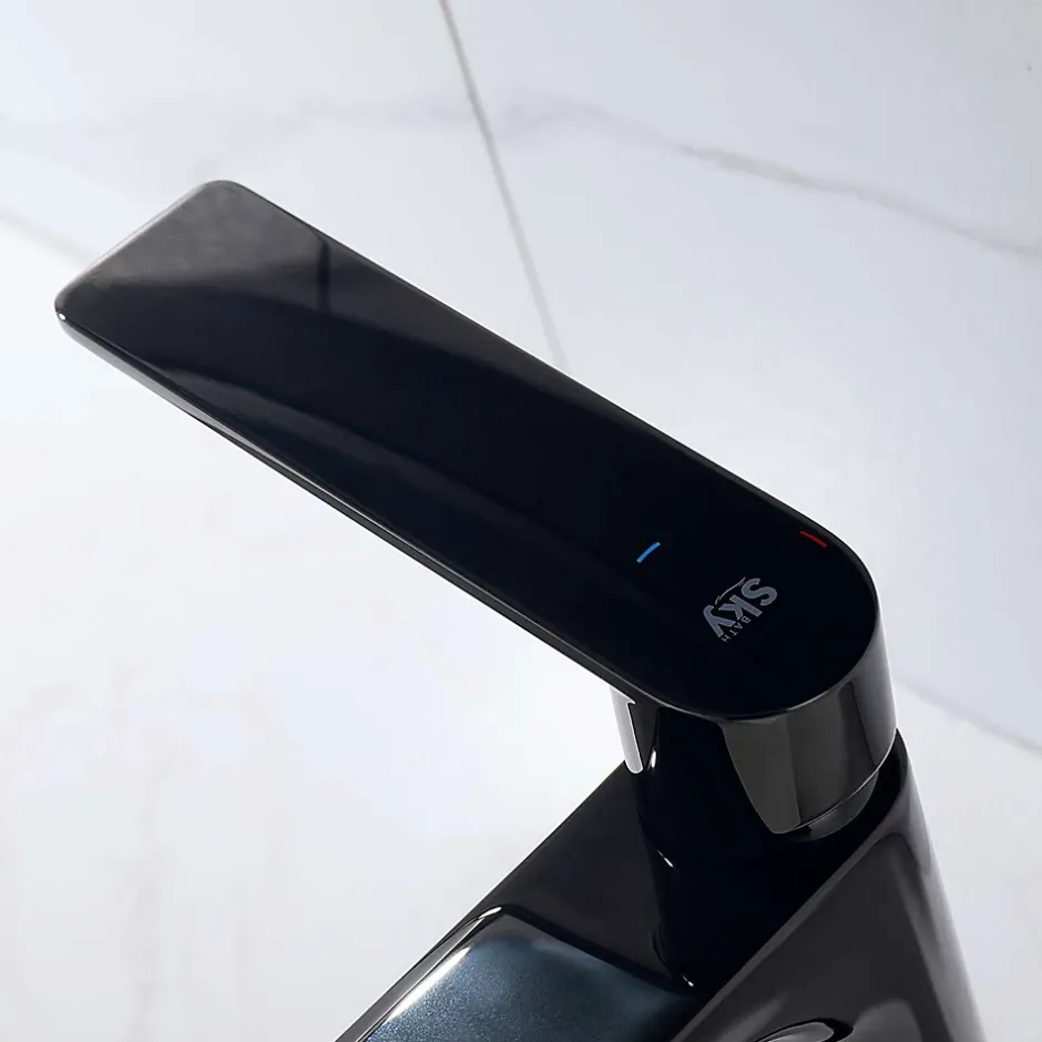Poalgi Mitigeur de bidet SKY BATH noir cristal PVD série GLORY