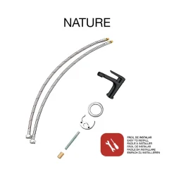 Poalgi Mitigeur de bidet SKY BATH noir mat série NATURE* Robinet De Bidet