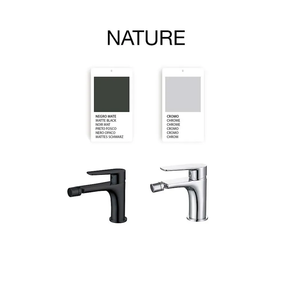 Poalgi Mitigeur de bidet SKY BATH chromé série NATURE