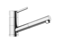 Essebagno Mitigeur de cuisine avec douchette chromé Tubic