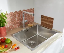 Hansgrohe Mitigeur de cuisine avec douchette extractible chromé Talis M54 H. 296 cm