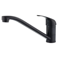 Mitigeur de cuisine Brigg en laiton coloris noir H.12,17 cm