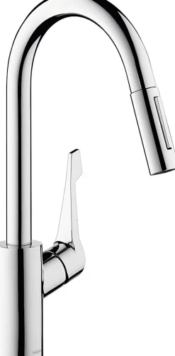 Hansgrohe Mitigeur de cuisine chromé avec douchette Cento XL* Evier Et Robinet De Buanderie