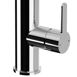 GoodHome Mitigeur de cuisine chromé Zanthe* Evier Et Robinet De Buanderie