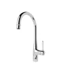 GoodHome Mitigeur de cuisine chromé Filbert