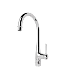 GoodHome Mitigeur de cuisine chromé Filbert