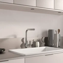 Kramer Mitigeur de cuisine chromé avec douchette Groupe Nook* Evier Et Robinet De Buanderie