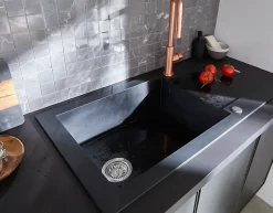 GoodHome Mitigeur de cuisine cuivre Kamut