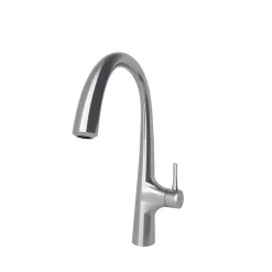 GoodHome Mitigeur de cuisine laiton brossé Edulis