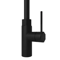 GoodHome Mitigeur de cuisine noir Argania* Evier Et Robinet De Buanderie