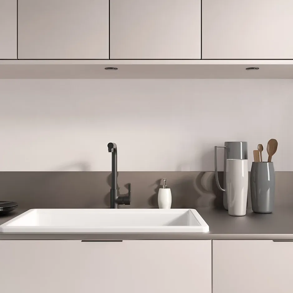 Kramer Mitigeur de cuisine noir mat Groupe Nook