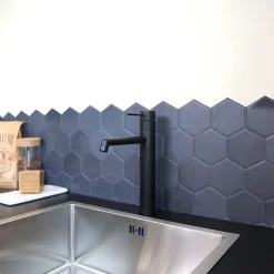 Essebagno Mitigeur de cuisine noir Lollipop* Evier Et Robinet De Buanderie