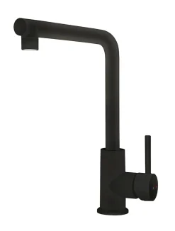 Essebagno Mitigeur de cuisine noir Pure II* Evier Et Robinet De Buanderie