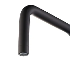 GoodHome Mitigeur de cuisine noir mat Kamut* Evier Et Robinet De Buanderie