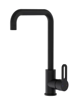 Essebagno Mitigeur de cuisine noir Baltic