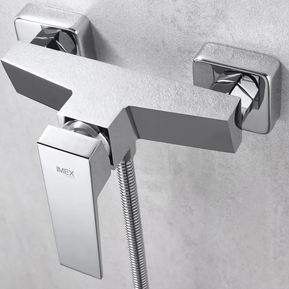 Imex Mitigeur de Douche anti-calcaire Chrome ART BDAR025-5